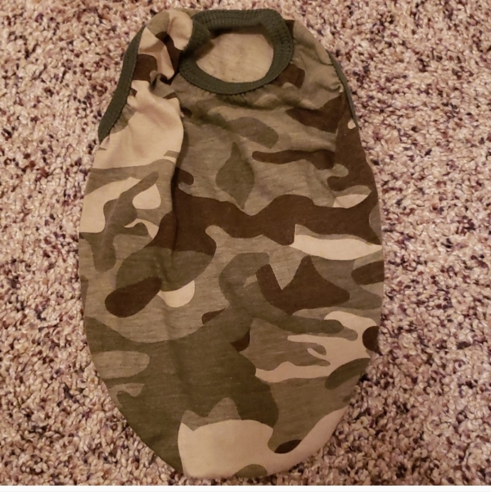 Dog Camo Top